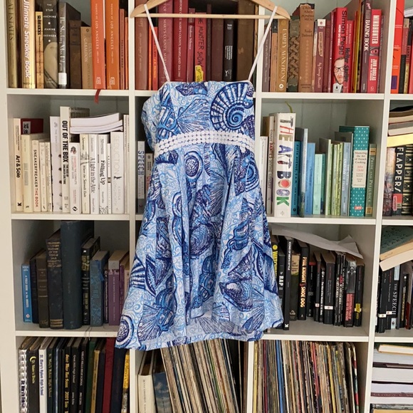 Lilly Pulitzer Blue Seashells Mini Dress - Picture 5 of 6